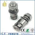 stainless steel undercut anchor bolt for curtain wall